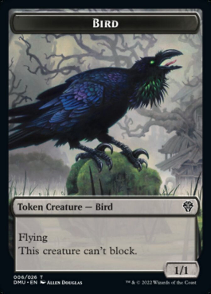 Bird Token (006) [Dominaria United Tokens] | GrognardGamesBatavia