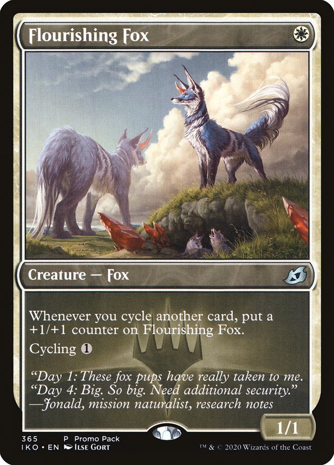 Flourishing Fox (Promo Pack) [Ikoria: Lair of Behemoths Promos] | GrognardGamesBatavia