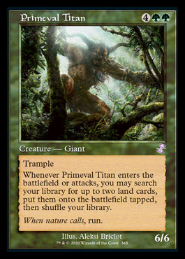 Primeval Titan (Timeshifted) [Time Spiral Remastered] | GrognardGamesBatavia