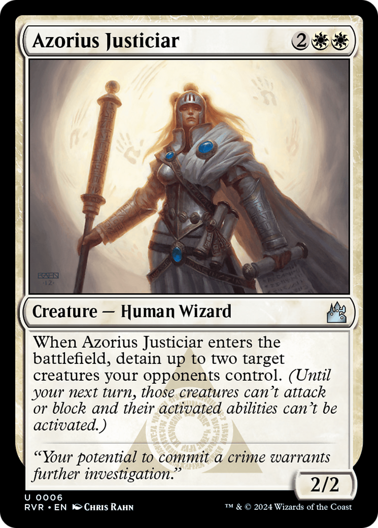 Azorius Justiciar [Ravnica Remastered] | GrognardGamesBatavia