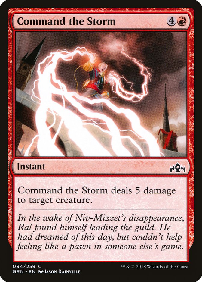 Command the Storm [Guilds of Ravnica] | GrognardGamesBatavia