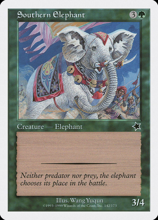 Southern Elephant [Starter 1999] | GrognardGamesBatavia