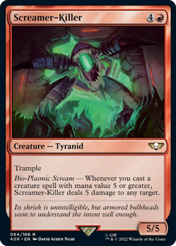 Screamer-Killer (Surge Foil) [Universes Beyond: Warhammer 40,000] | GrognardGamesBatavia