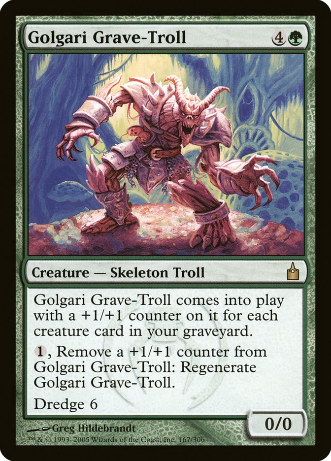 Golgari Grave-Troll [Ravnica: City of Guilds] | GrognardGamesBatavia