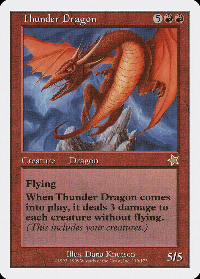 Thunder Dragon [Starter 1999] | GrognardGamesBatavia