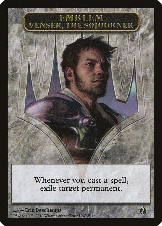 Venser, the Sojourner Emblem [Duel Decks: Venser vs. Koth Tokens] | GrognardGamesBatavia