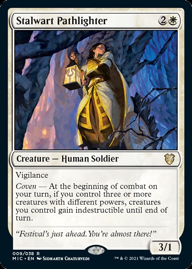 Stalwart Pathlighter [Innistrad: Midnight Hunt Commander] | GrognardGamesBatavia