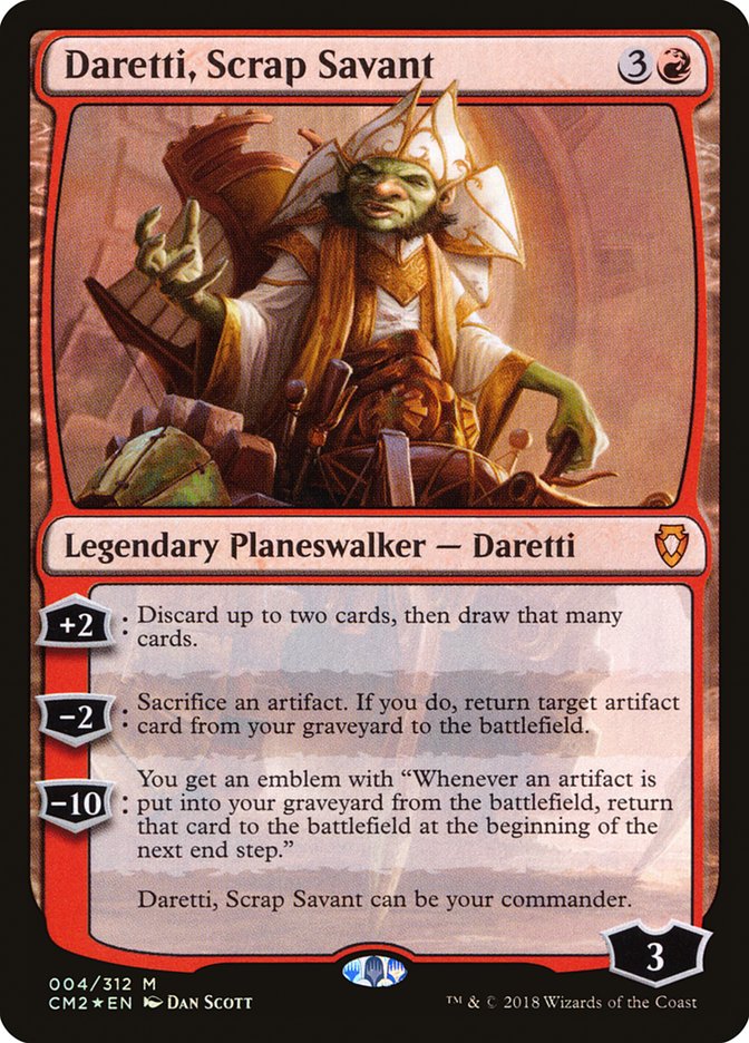 Daretti, Scrap Savant [Commander Anthology Volume II] | GrognardGamesBatavia