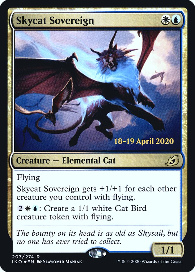 Skycat Sovereign [Ikoria: Lair of Behemoths Prerelease Promos] | GrognardGamesBatavia