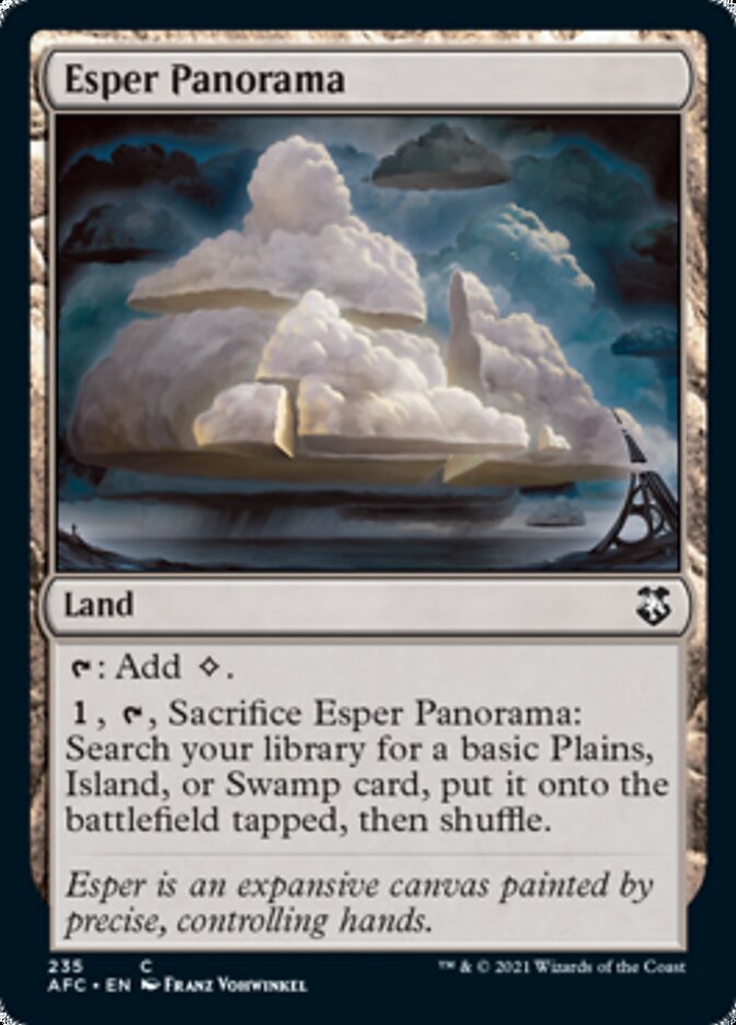 Esper Panorama [Dungeons & Dragons: Adventures in the Forgotten Realms Commander] | GrognardGamesBatavia