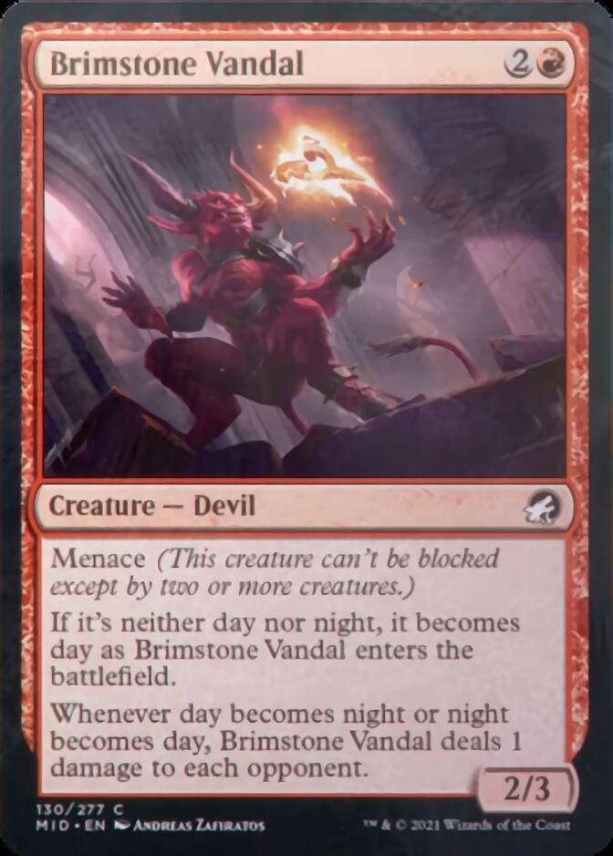 Brimstone Vandal [Innistrad: Midnight Hunt] | GrognardGamesBatavia