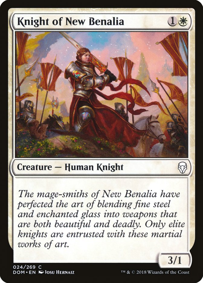 Knight of New Benalia [Dominaria] | GrognardGamesBatavia