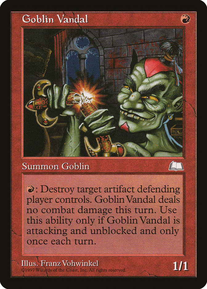 Goblin Vandal [Weatherlight] | GrognardGamesBatavia