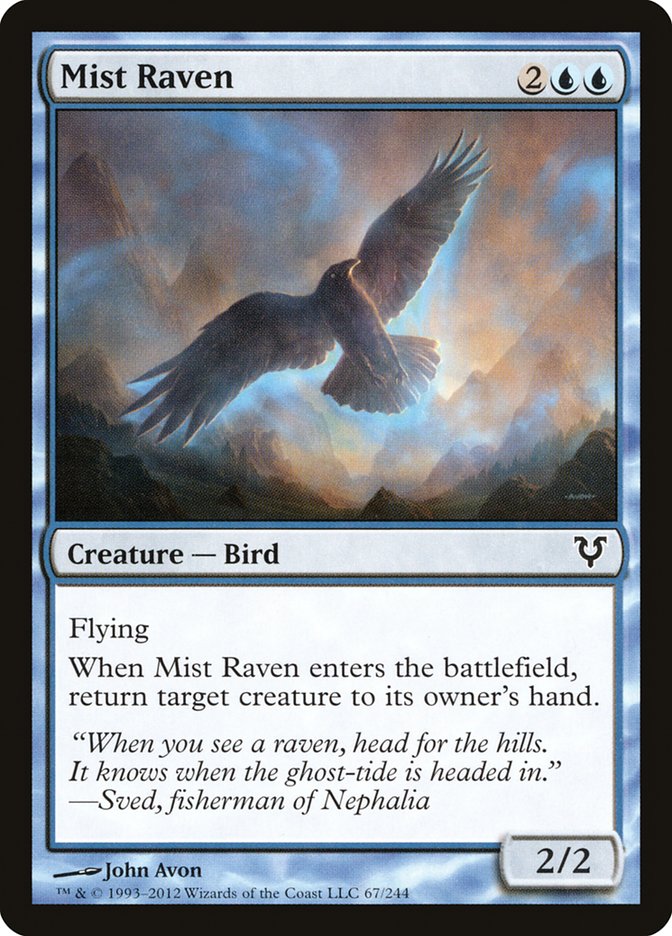 Mist Raven [Avacyn Restored] | GrognardGamesBatavia