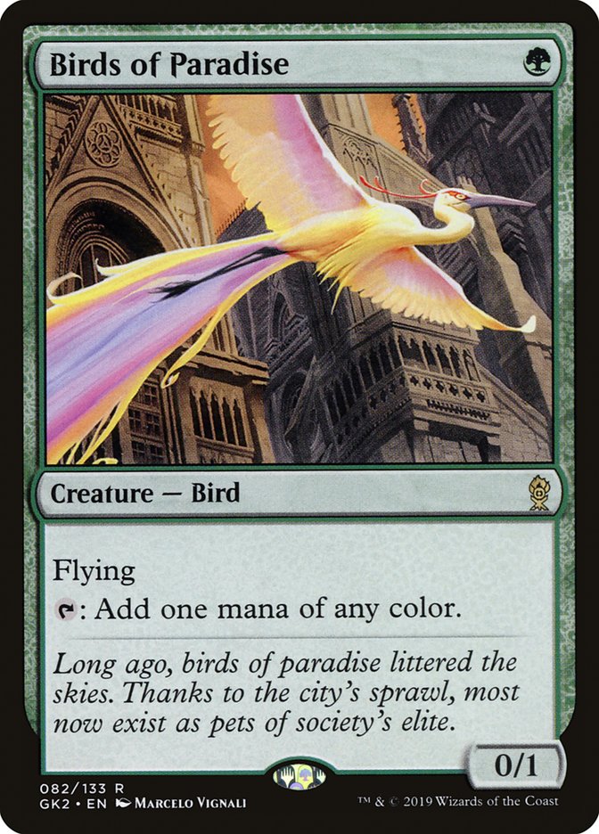 Birds of Paradise [Ravnica Allegiance Guild Kit] | GrognardGamesBatavia