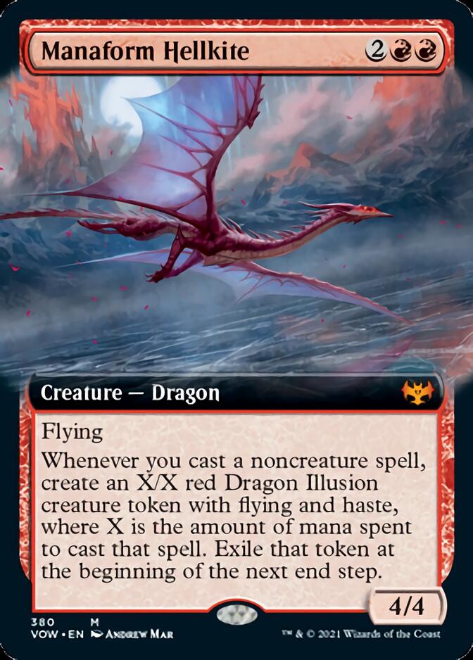 Manaform Hellkite (Extended Art) [Innistrad: Crimson Vow] | GrognardGamesBatavia