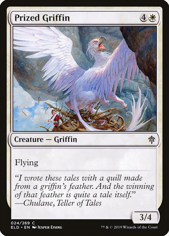 Prized Griffin [Throne of Eldraine] | GrognardGamesBatavia