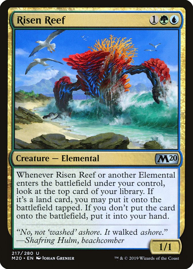 Risen Reef [Core Set 2020] | GrognardGamesBatavia