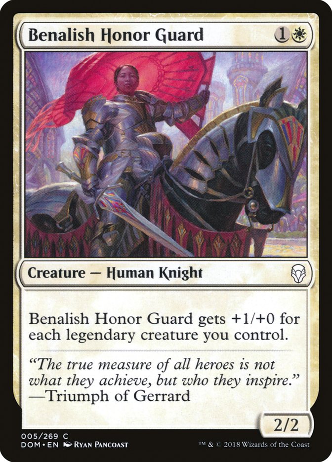 Benalish Honor Guard [Dominaria] | GrognardGamesBatavia