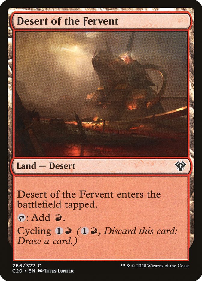 Desert of the Fervent [Commander 2020] | GrognardGamesBatavia