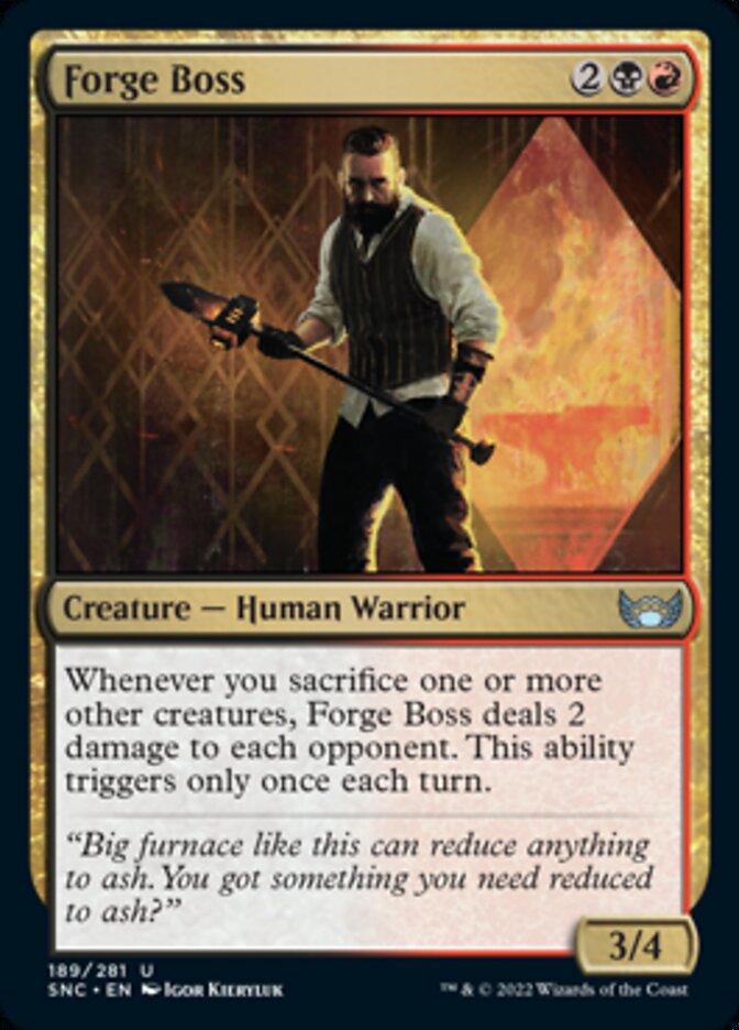 Forge Boss [Streets of New Capenna] | GrognardGamesBatavia