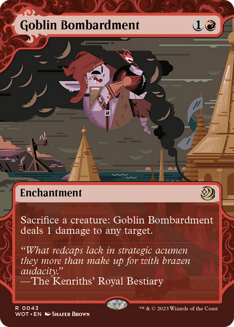 Goblin Bombardment [Wilds of Eldraine: Enchanting Tales] | GrognardGamesBatavia