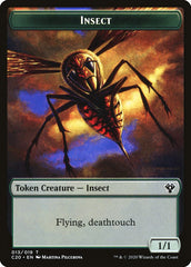 Spirit // Insect (013) Double-Sided Token [Commander 2020 Tokens] | GrognardGamesBatavia