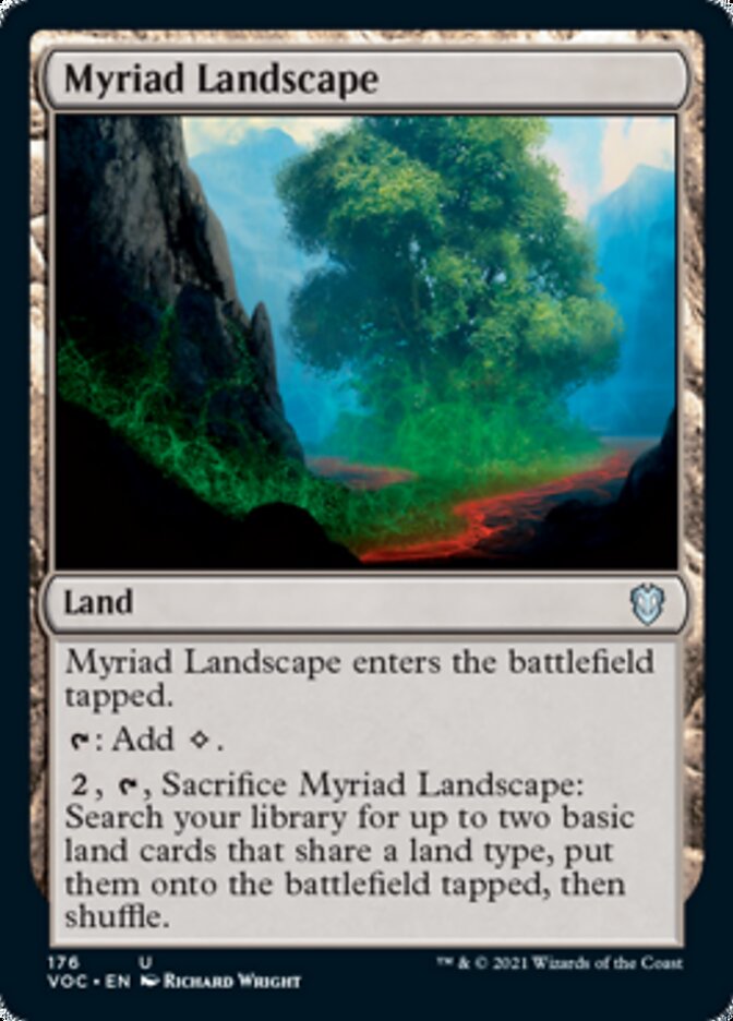 Myriad Landscape [Innistrad: Crimson Vow Commander] | GrognardGamesBatavia