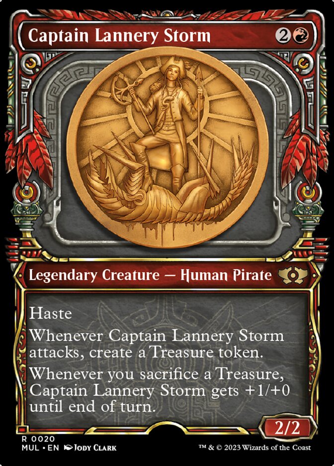 Captain Lannery Storm [Multiverse Legends] | GrognardGamesBatavia
