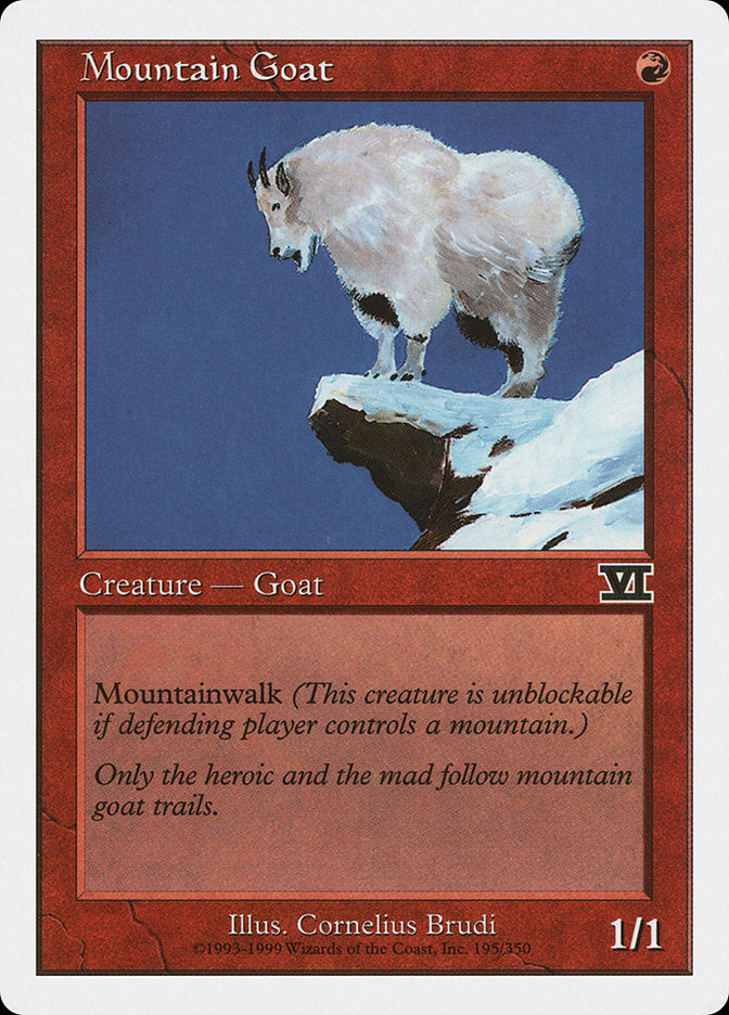 Mountain Goat [Classic Sixth Edition] | GrognardGamesBatavia