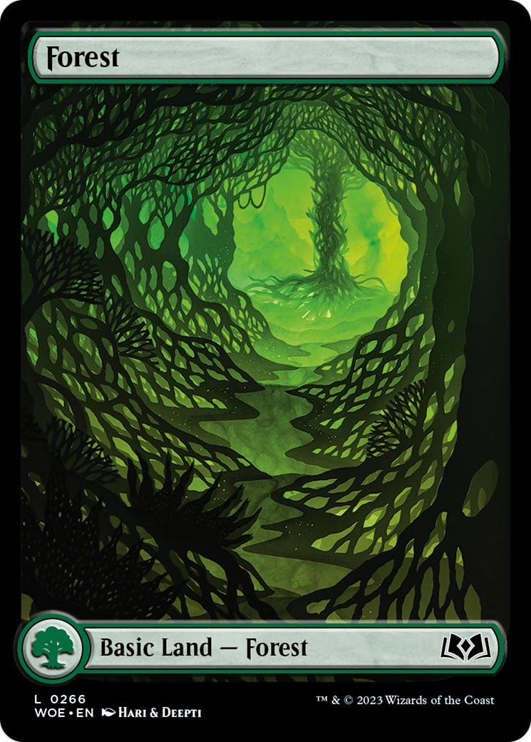 Forest (266) (Full-Art) [Wilds of Eldraine] | GrognardGamesBatavia