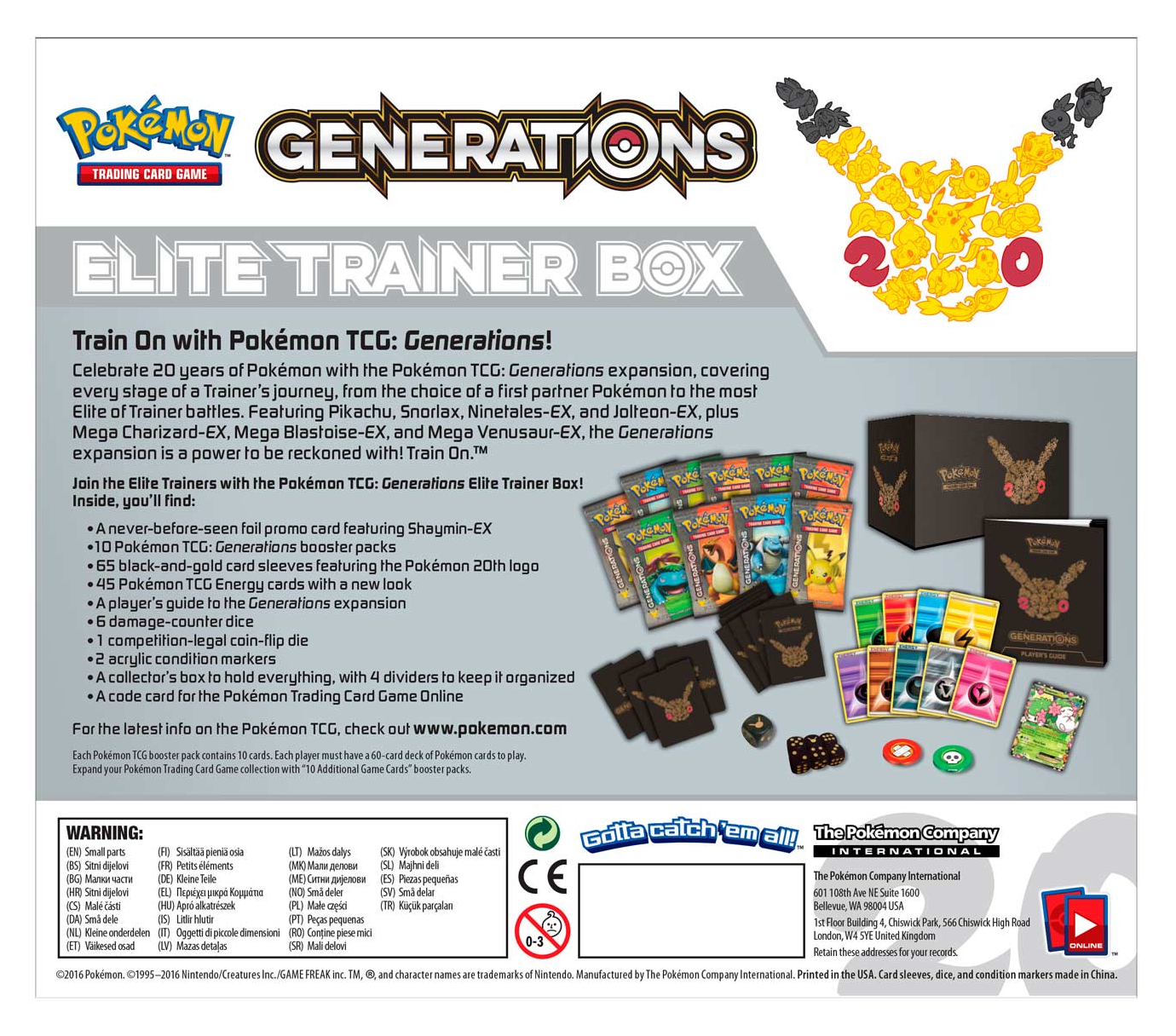 Generations - Elite Trainer Box | GrognardGamesBatavia