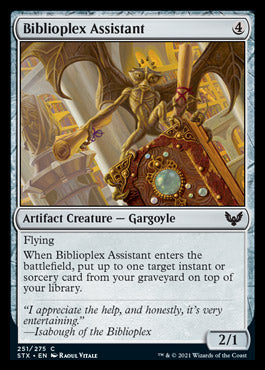 Biblioplex Assistant [Strixhaven: School of Mages] | GrognardGamesBatavia