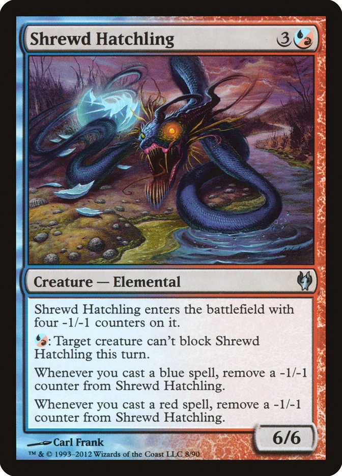 Shrewd Hatchling [Duel Decks: Izzet vs. Golgari] | GrognardGamesBatavia