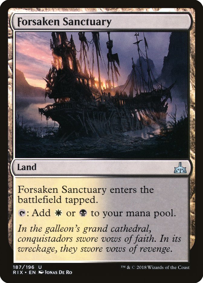 Forsaken Sanctuary [Rivals of Ixalan] | GrognardGamesBatavia