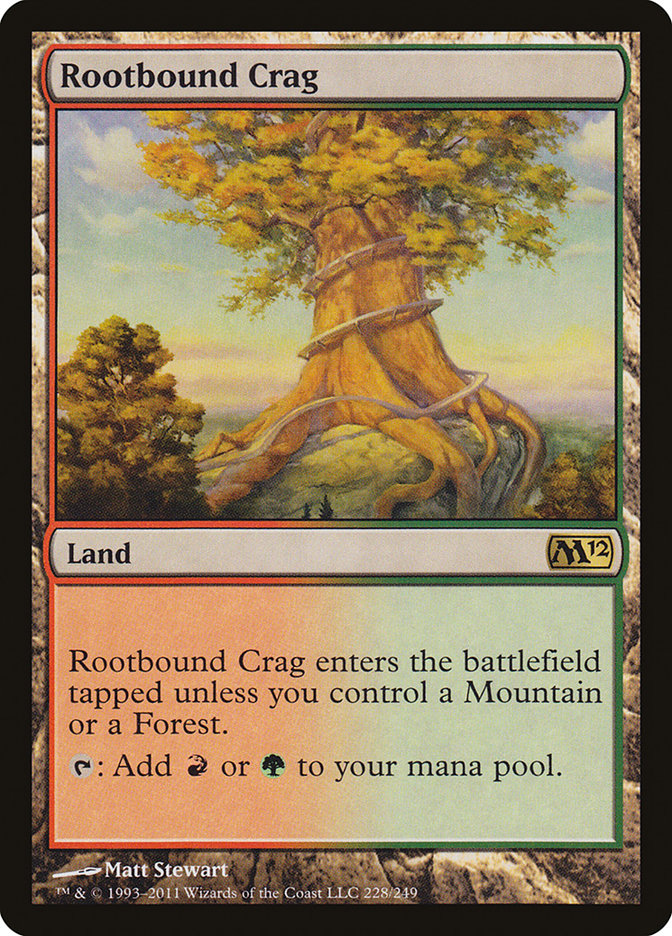 Rootbound Crag [Magic 2012] | GrognardGamesBatavia