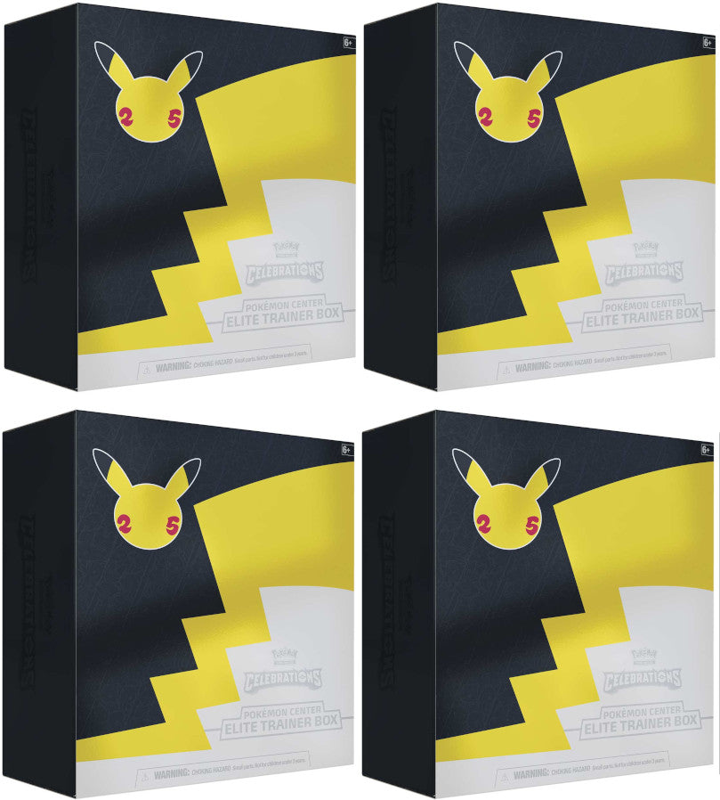 Celebrations: 25th Anniversary - Elite Trainer Box Case (Pokemon Center Exclusive) | GrognardGamesBatavia