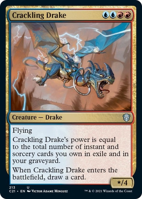 Crackling Drake [Commander 2021] | GrognardGamesBatavia