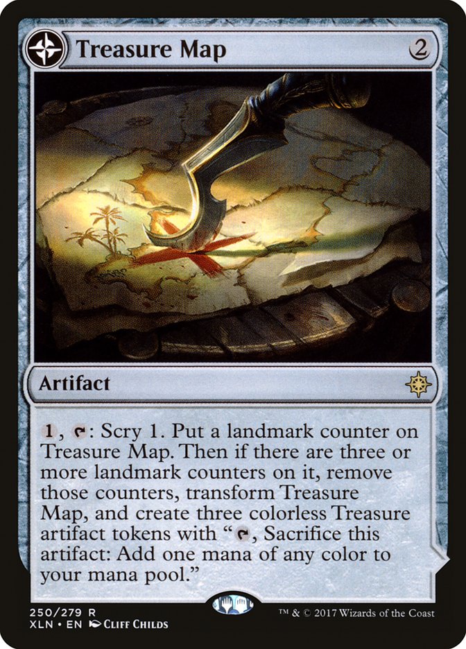 Treasure Map // Treasure Cove [Ixalan] | GrognardGamesBatavia