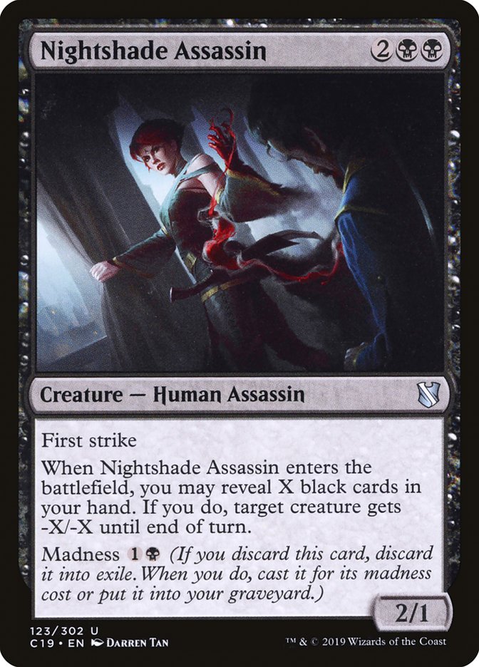 Nightshade Assassin [Commander 2019] | GrognardGamesBatavia