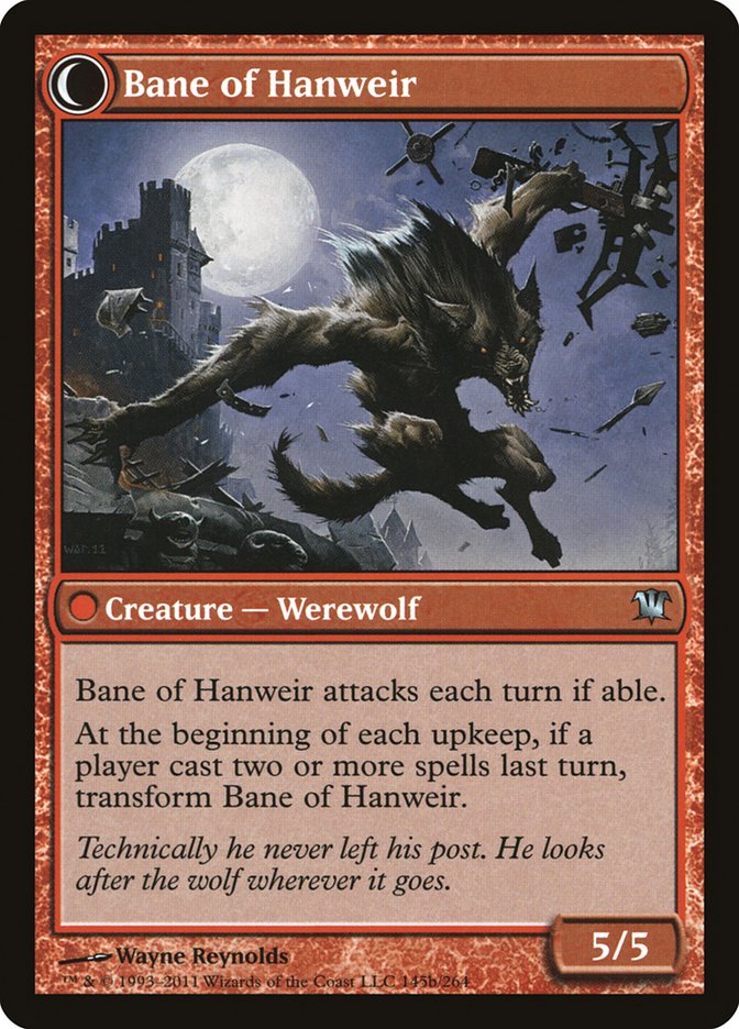 Hanweir Watchkeep // Bane of Hanweir [Innistrad] | GrognardGamesBatavia