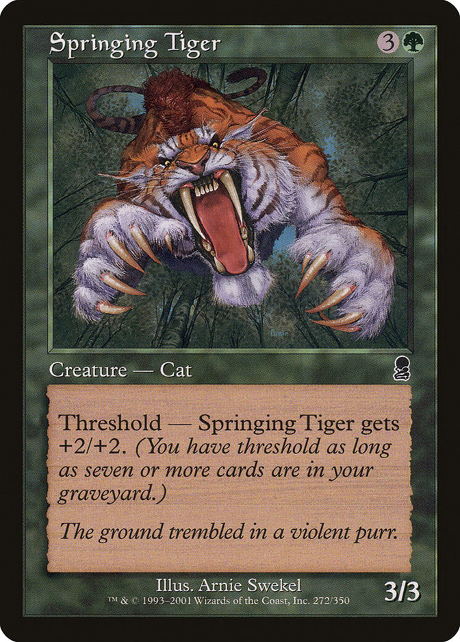 Springing Tiger [Odyssey] | GrognardGamesBatavia