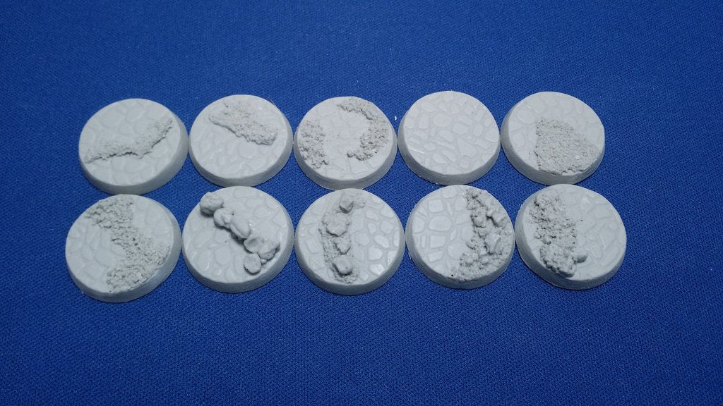 Elrik's Hobbies: Cobblestone Base Round 25mm | GrognardGamesBatavia