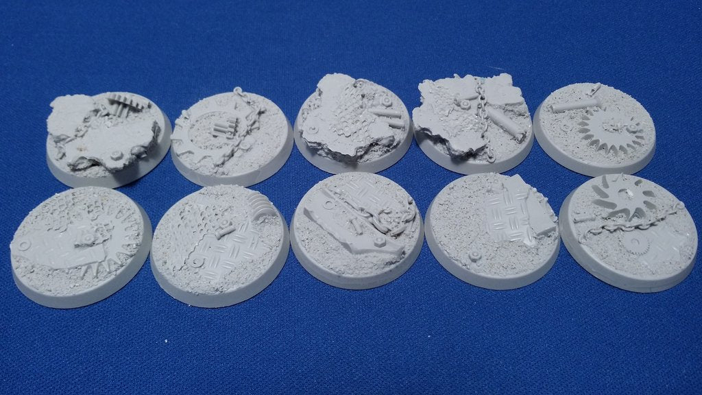 Elrik's Hobbies: Industrial Ruins Base Round 32mm | GrognardGamesBatavia