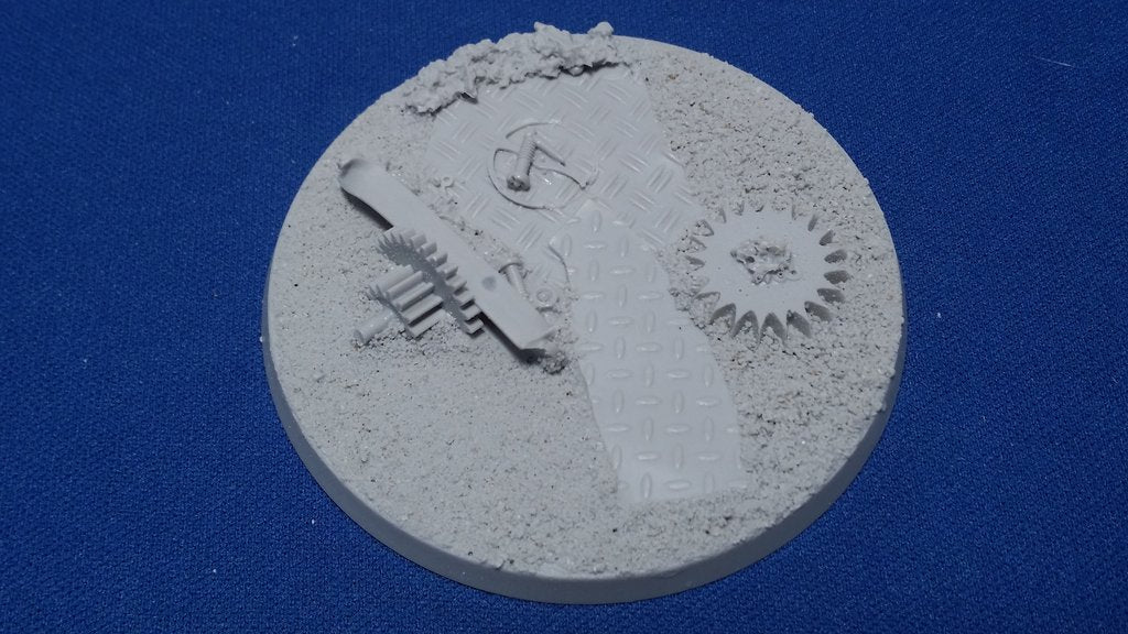 Elrik's Hobbies: Industrial Ruins Base Round 60mm | GrognardGamesBatavia