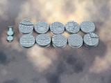 Elrik's Hobbies: Imperial Walkway Legion Bases 27mm 10 Pack | GrognardGamesBatavia