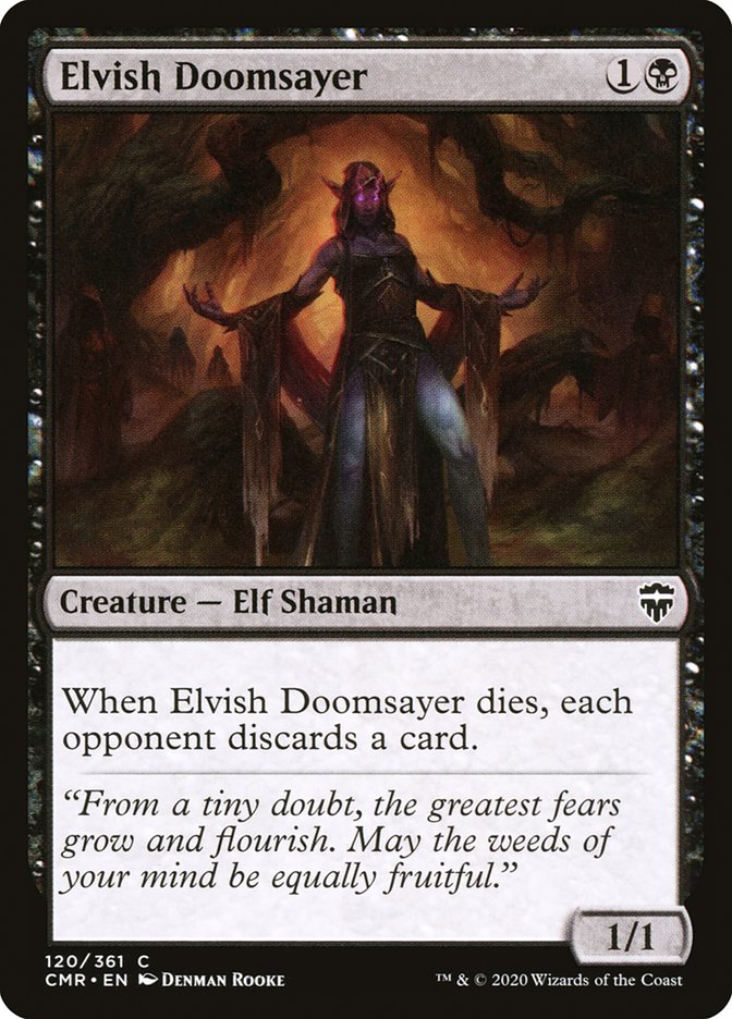 Elvish Doomsayer [Commander Legends] | GrognardGamesBatavia