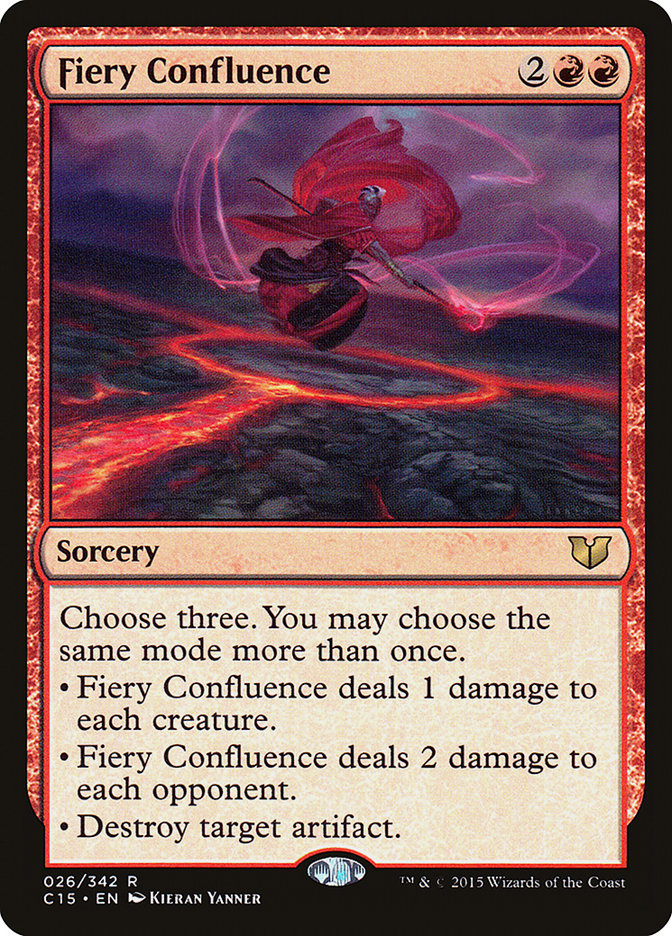 Fiery Confluence [Commander 2015] | GrognardGamesBatavia