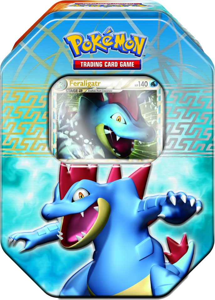 HeartGold & SoulSilver - Collector's Tin (Feraligatr) | GrognardGamesBatavia