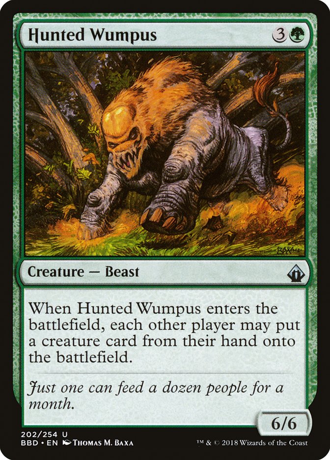 Hunted Wumpus [Battlebond] | GrognardGamesBatavia